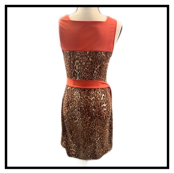 New York & Company Cheetah Dress (like new) - Picture 3 of 4